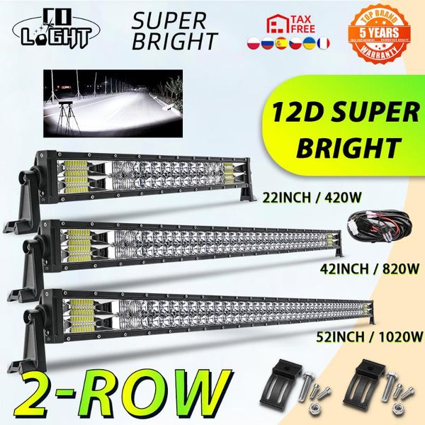 working light co 12d 2-rows led bar offroad 22" 32" 42" 52" spot flood combo beam for niva lada 4x4 uaz boat suv 12v 24v
working light co 12d 2-rows led bar offroad 22" 32" 42" 52" spot flood combo beam for niva lada 4x4 uaz boat suv 12v 24v