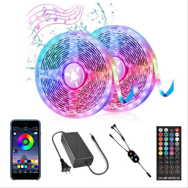 strips 12v led strip light with 40 key remote bluetooth-compatible controller music sync app control party lamp tv back game room
strips 12v led strip light with 40 key remote bluetooth-compatible controller music sync app control party lamp tv back game room