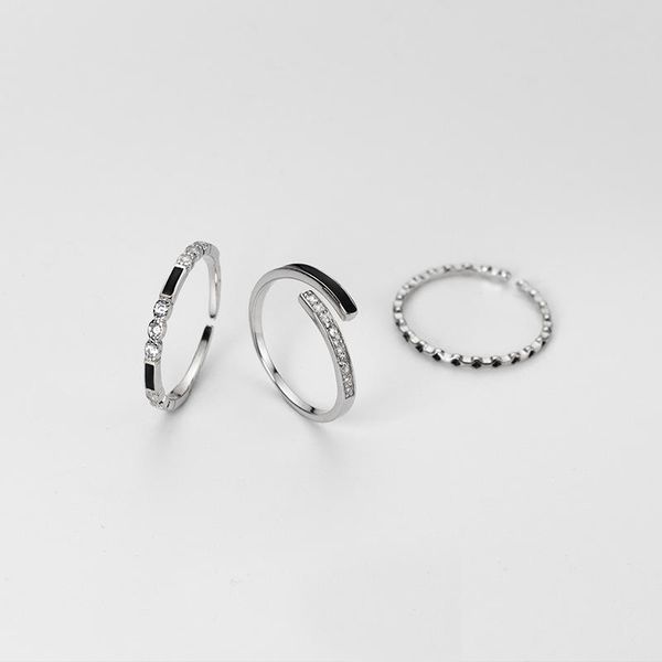cluster rings mloveacc 925 sterling silver black enamel zircon round adjustable ring for women punk fine jewelry accessories drop, Golden;silver
cluster rings mloveacc 925 sterling silver black enamel zircon round adjustable ring for women punk fine jewelry accessories drop, Golden;silver