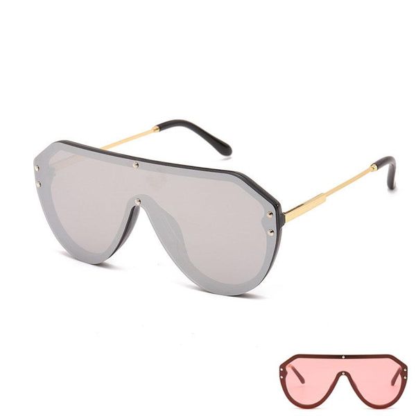 sunglasses 2021 pilot multicolor shield shade glasses one-piece eyewear for men and women, White;black
sunglasses 2021 pilot multicolor shield shade glasses one-piece eyewear for men and women, White;black