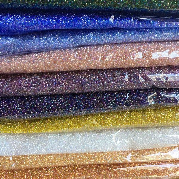 450grams wholesale ab brilliant glass seed beads multi size 1.5mm 2mm 3mm 3.6mm round spacer glass bead for diy jewelry making
450grams wholesale ab brilliant glass seed beads multi size 1.5mm 2mm 3mm 3.6mm round spacer glass bead for diy jewelry making