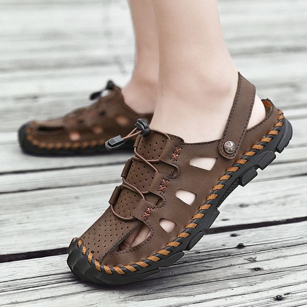 2020 new cross-border 2021 new summer casual breathable sandals fashion personality elastic band closed toe sandals two-way mens shoes, Black
2020 new cross-border 2021 new summer casual breathable sandals fashion personality elastic band closed toe sandals two-way mens shoes, Black