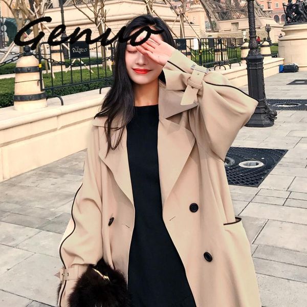 women's trench coats genuo fashion women comfortable warm solid long coat arrival autumn winter korean temperament outerwear holiday sw, Tan;black
women's trench coats genuo fashion women comfortable warm solid long coat arrival autumn winter korean temperament outerwear holiday sw, Tan;black