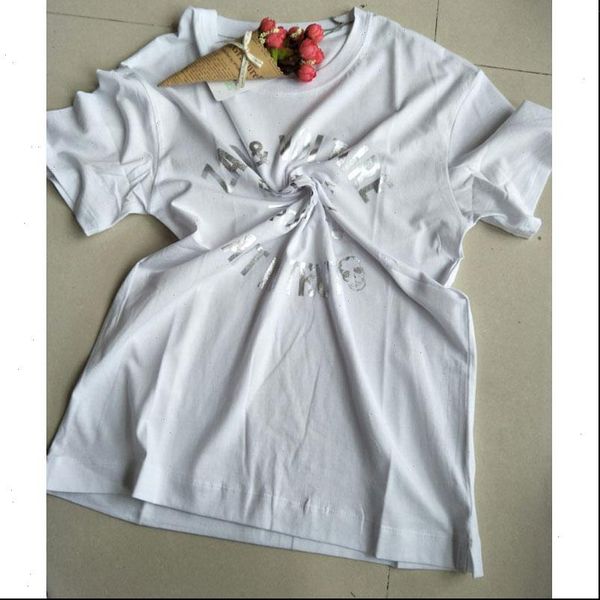 women t shirt 2021 summer new letter printing short sleeve pure cotton t shirt drop shipping good quality, White
women t shirt 2021 summer new letter printing short sleeve pure cotton t shirt drop shipping good quality, White