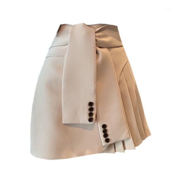 skirts chicatwill spring 2021 korean french lady lacing faux two pieces bottoms solid color irregular pleated for women, Black
skirts chicatwill spring 2021 korean french lady lacing faux two pieces bottoms solid color irregular pleated for women, Black