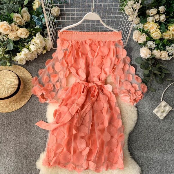 casual dresses women sweet 3d flower autumn slash neck dress lady long sleeve vintage high waist elegant vestidos j842, Black;gray
casual dresses women sweet 3d flower autumn slash neck dress lady long sleeve vintage high waist elegant vestidos j842, Black;gray