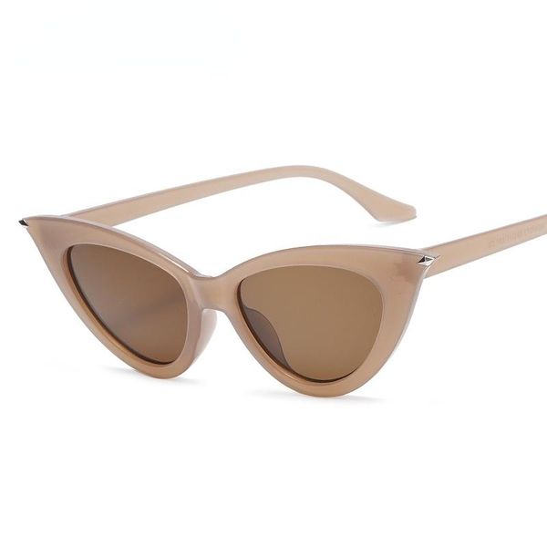 sunglasses women cat eye small size brand designer fashion retro ladies cateye decoration sun glasses female brown uv400, White;black
sunglasses women cat eye small size brand designer fashion retro ladies cateye decoration sun glasses female brown uv400, White;black