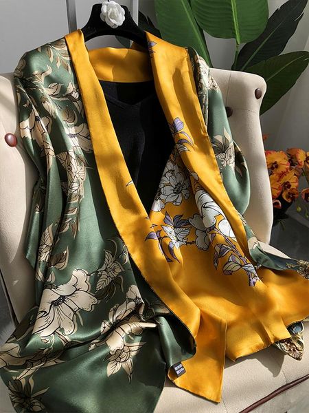 scarves pure silk scarf women spring winter autumn double-layer double-sided meaning beautiful hijab fashion lady long shawl, Blue;gray
scarves pure silk scarf women spring winter autumn double-layer double-sided meaning beautiful hijab fashion lady long shawl, Blue;gray