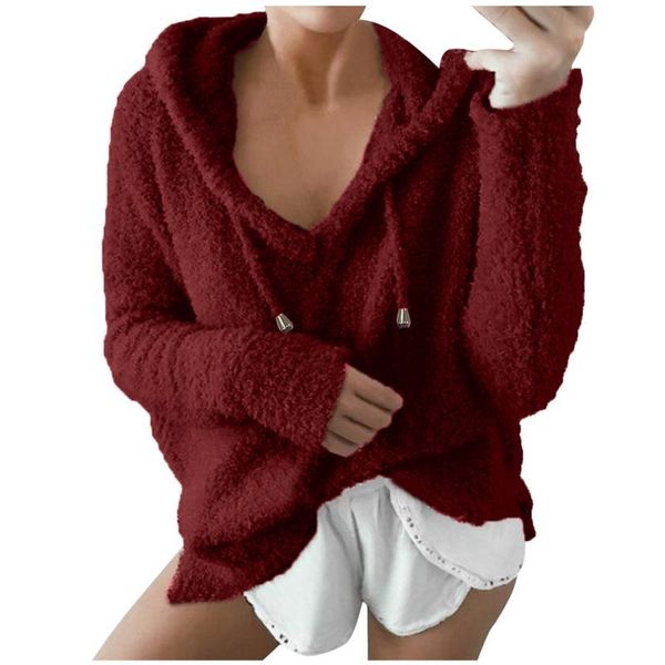 women's hoodies & sweatshirts women sweatshirt jacket plush mohair drawstring sweatershirt pullover oversized hoodie sudaderas con capu, Black
women's hoodies & sweatshirts women sweatshirt jacket plush mohair drawstring sweatershirt pullover oversized hoodie sudaderas con capu, Black