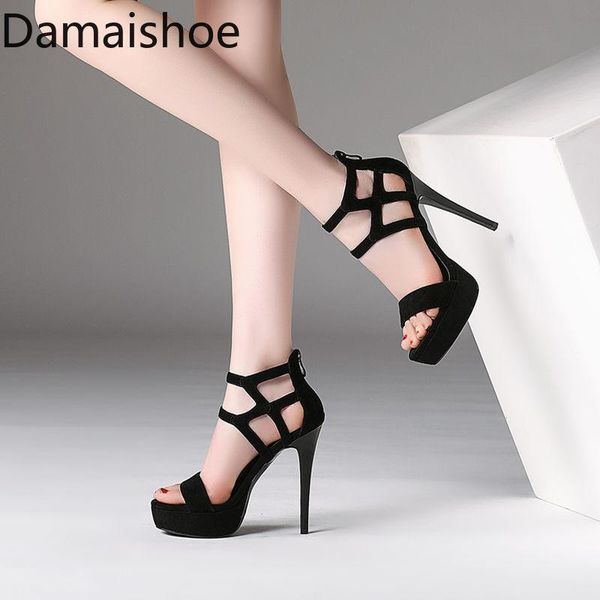 dress shoes open toe sandals women's summer stiletto waterproof high platform one-word catwalk heel heels women, Black
dress shoes open toe sandals women's summer stiletto waterproof high platform one-word catwalk heel heels women, Black