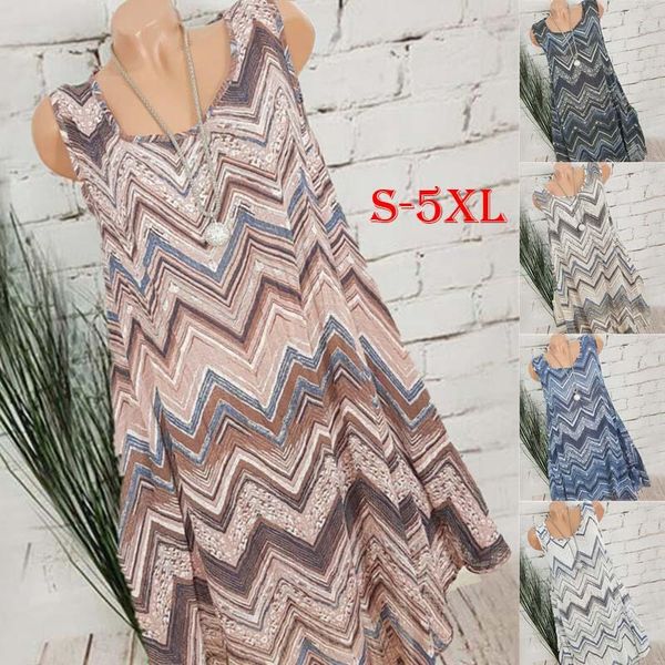 casual dresses summer dress women's stylish sleeveless print ladies beach women plus size 5xl large sukienka letnia, Black;gray
casual dresses summer dress women's stylish sleeveless print ladies beach women plus size 5xl large sukienka letnia, Black;gray
