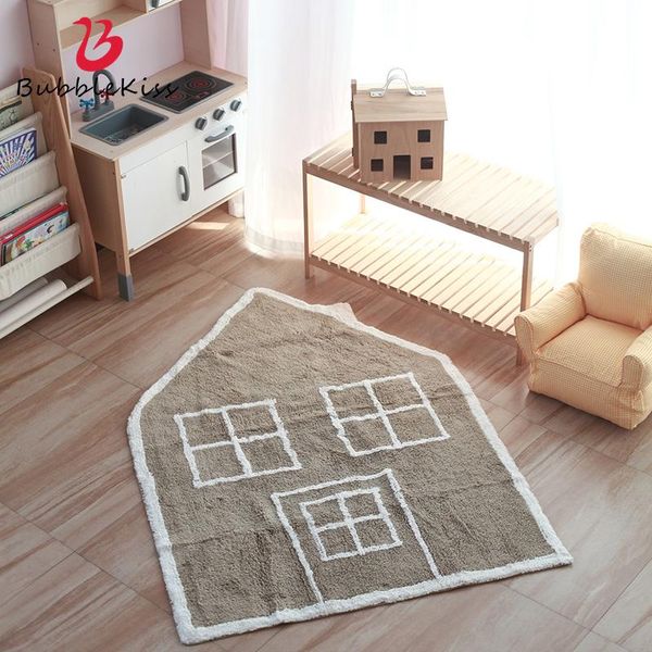 carpets bubble kiss for children's room cute house shape cotton thick kids games crawling rugs home decoration bedside floor mat
carpets bubble kiss for children's room cute house shape cotton thick kids games crawling rugs home decoration bedside floor mat
