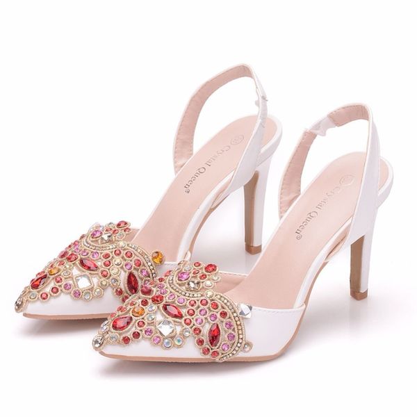 dress shoes women bridal wedding platform high heel red crystal peep toe bride bridesmaid ladies prom pumps zp4w, Black
dress shoes women bridal wedding platform high heel red crystal peep toe bride bridesmaid ladies prom pumps zp4w, Black