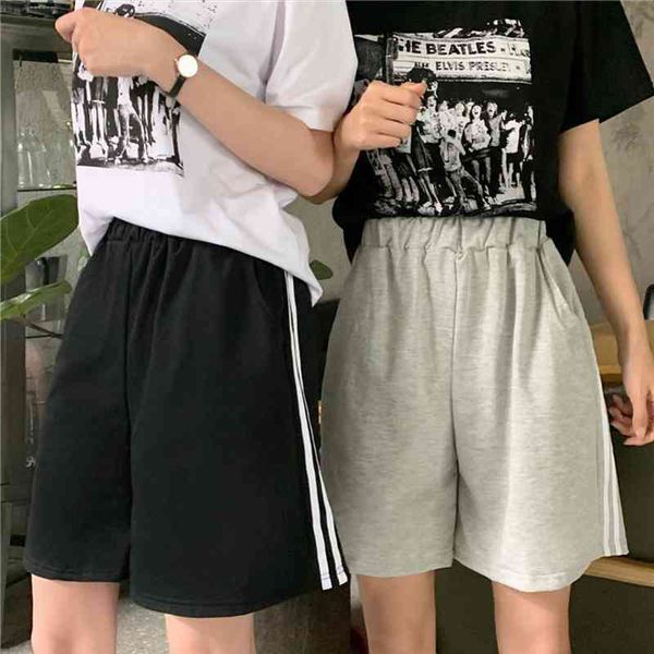 zomer vrouwen kleding shorts ulzzang losse straight casual shorts student sport eenvoud mujer wilde harajuku, White;black 
zomer vrouwen kleding shorts ulzzang losse straight casual shorts student sport eenvoud mujer wilde harajuku, White;black