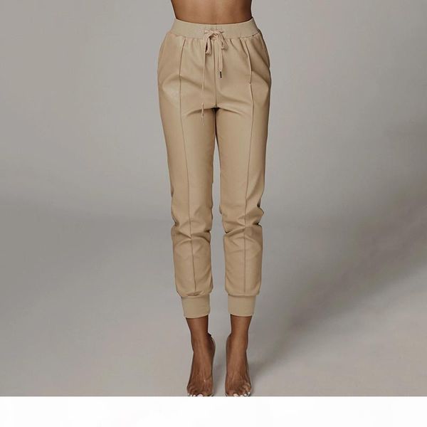black pu faux leather pants women trousers fall winter elastic high waist pencil pant femme fashion lace up long pantalon, Black;white
black pu faux leather pants women trousers fall winter elastic high waist pencil pant femme fashion lace up long pantalon, Black;white