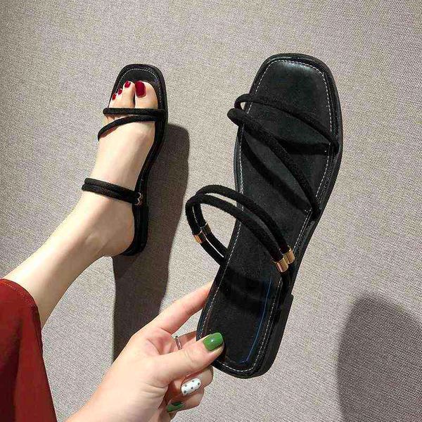 shoes women slippers summer new women's 2022 flat slippers female sandalias mujer, Black
shoes women slippers summer new women's 2022 flat slippers female sandalias mujer, Black