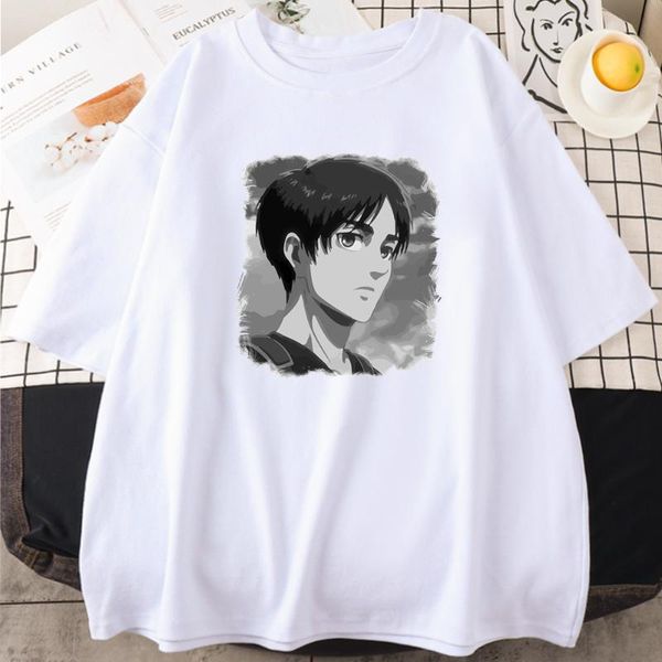 women's t-shirt tshirt eren yeager attack on titan women vintage fashion anime t-shirts female oversize punk rock short sleeve clothes, White
women's t-shirt tshirt eren yeager attack on titan women vintage fashion anime t-shirts female oversize punk rock short sleeve clothes, White