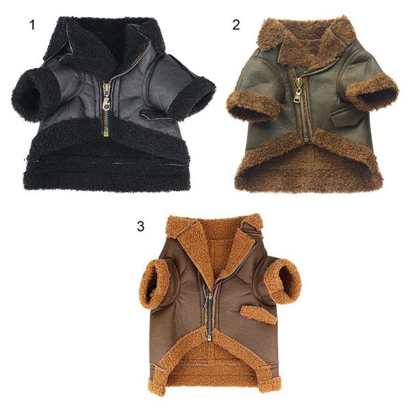 dog apparel 1pc fashion waterproof fleece leather coats puppy cool zipper jacket durable winter coat for small medium dogs
dog apparel 1pc fashion waterproof fleece leather coats puppy cool zipper jacket durable winter coat for small medium dogs