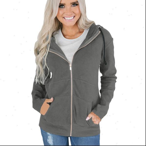 autumn winter zipper up hoodies sweatshirts new casual loose solid cotton hoodies women sweatshirts 2021 sleeve hooded hoodies, Black
autumn winter zipper up hoodies sweatshirts new casual loose solid cotton hoodies women sweatshirts 2021 sleeve hooded hoodies, Black