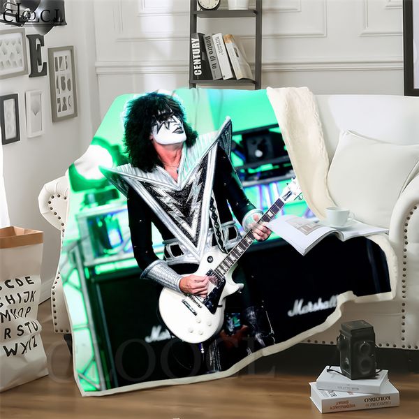 cloocl metal rock kiss band 3d print street style air conditioning blanket teens bedding throw blankets plush quilt
cloocl metal rock kiss band 3d print street style air conditioning blanket teens bedding throw blankets plush quilt