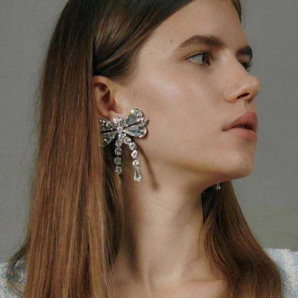 dangle & chandelier jijiawenhua trend sparkling rhinestone bow shape women's earrings dinner party fashion statement jewelry accessorie, Silver
dangle & chandelier jijiawenhua trend sparkling rhinestone bow shape women's earrings dinner party fashion statement jewelry accessorie, Silver