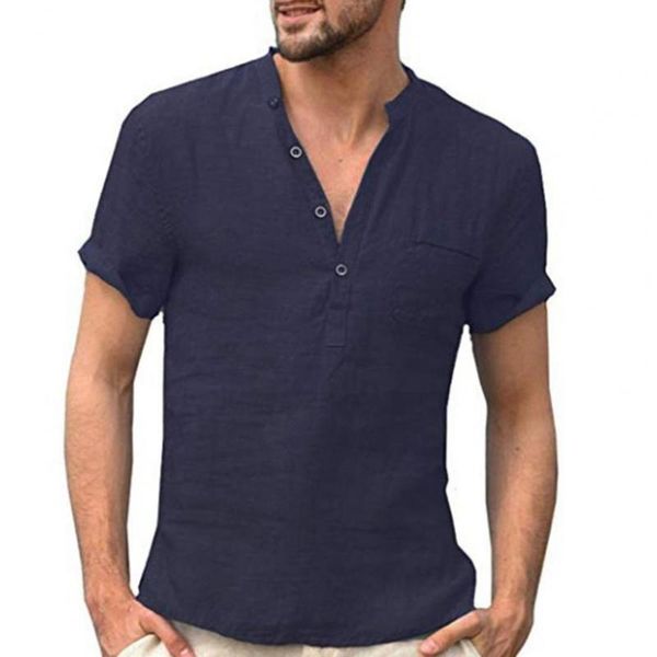 men's casual shirts shirt men solid color stand collar male quick drying buttons v neck short sleeve pullover camisetas, White;black
men's casual shirts shirt men solid color stand collar male quick drying buttons v neck short sleeve pullover camisetas, White;black