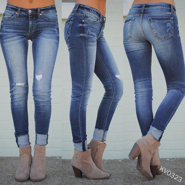 wepbel vintage high waist ripped jeans women skinny hole denim pants ladies casual female bleached distressed trousers, Blue
wepbel vintage high waist ripped jeans women skinny hole denim pants ladies casual female bleached distressed trousers, Blue
