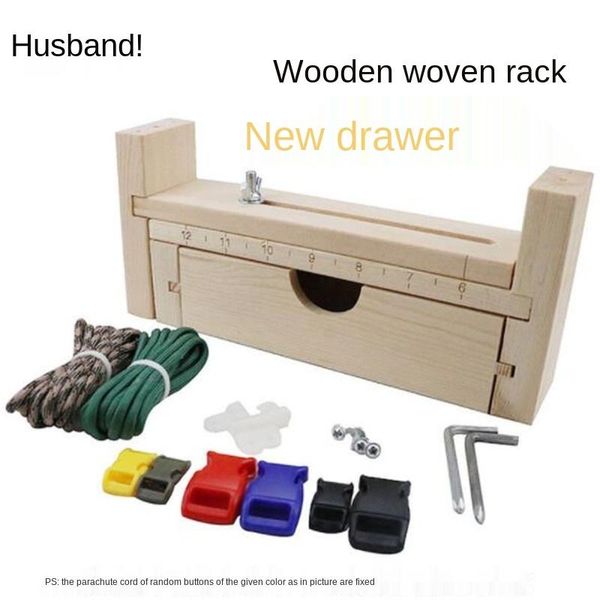 adjustable diy fixture solid wood bracelet manufacturer knitting tool braided parachute cord bracelet braiding
adjustable diy fixture solid wood bracelet manufacturer knitting tool braided parachute cord bracelet braiding