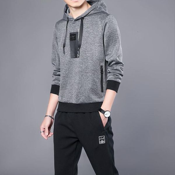 casual suit autumn fashion men tracksuits long sleeve sweater hooded pants large sports wear tracksuit sport, Gray
casual suit autumn fashion men tracksuits long sleeve sweater hooded pants large sports wear tracksuit sport, Gray