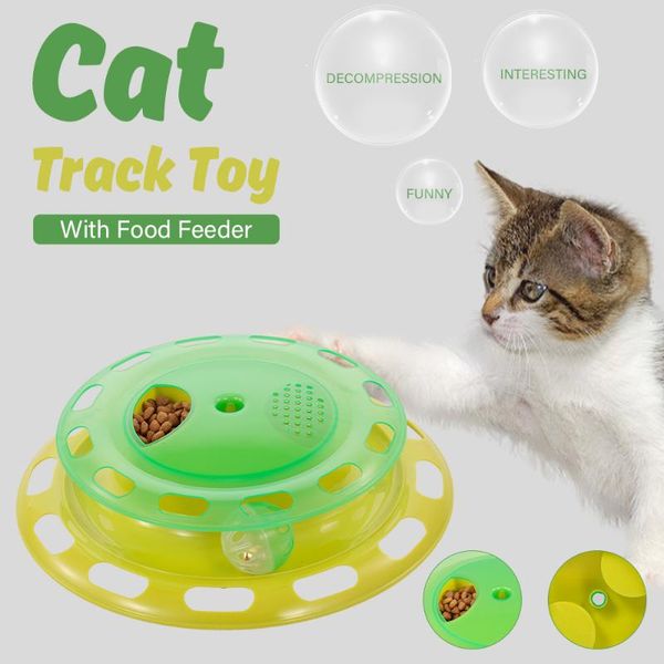 cat toys track toy with feeder crazy bell ball kitten claw care scratching pet accessories
cat toys track toy with feeder crazy bell ball kitten claw care scratching pet accessories