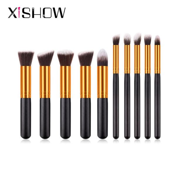 makeup brushes xishow 10pcs mini set eye shadow blending eyeliner eyelash eyebrow synthetic hair brush kit
makeup brushes xishow 10pcs mini set eye shadow blending eyeliner eyelash eyebrow synthetic hair brush kit