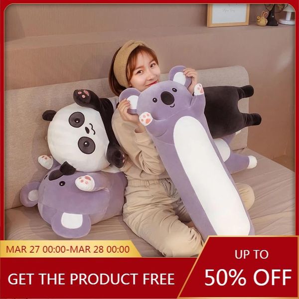 pillow 1pc 70-130cm cute panda koala plush toys kawaii stuffed soft long dolls for baby girls sleeping cushion birthday gift
pillow 1pc 70-130cm cute panda koala plush toys kawaii stuffed soft long dolls for baby girls sleeping cushion birthday gift