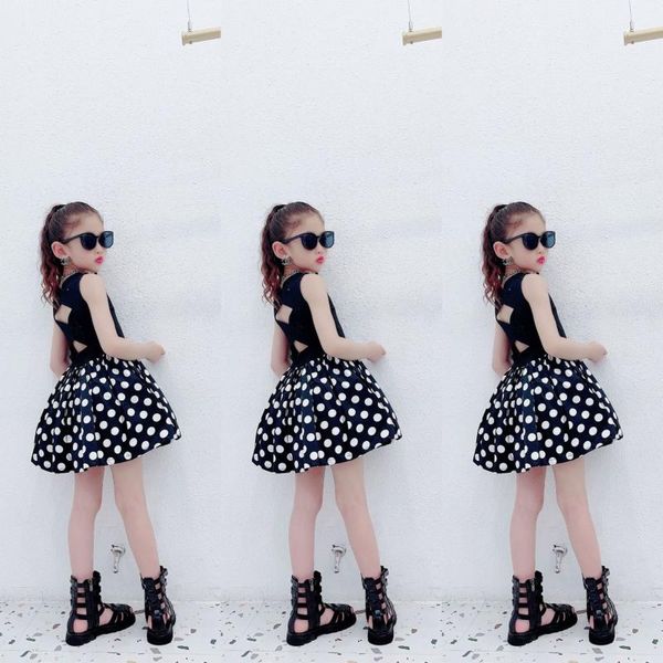 girl's dresses summer polka dot little black tutu dress baby girls teenage backless children bandage princess vesetidos streetwear 1 to, Red;yellow
girl's dresses summer polka dot little black tutu dress baby girls teenage backless children bandage princess vesetidos streetwear 1 to, Red;yellow