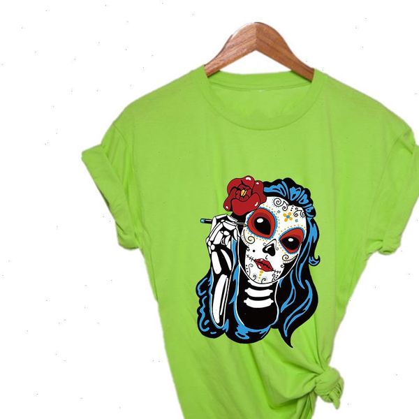 skull day of the dead graphic print new t shirt harajuku beautiful versatile womens shirt festive clothing casual loose tshirt, White
skull day of the dead graphic print new t shirt harajuku beautiful versatile womens shirt festive clothing casual loose tshirt, White