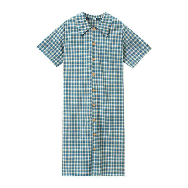 perhaps u women turn down collar red green plaid mid-calf midi dress button shirt dress short sleeve sweet d1598 210529, Black;gray
perhaps u women turn down collar red green plaid mid-calf midi dress button shirt dress short sleeve sweet d1598 210529, Black;gray