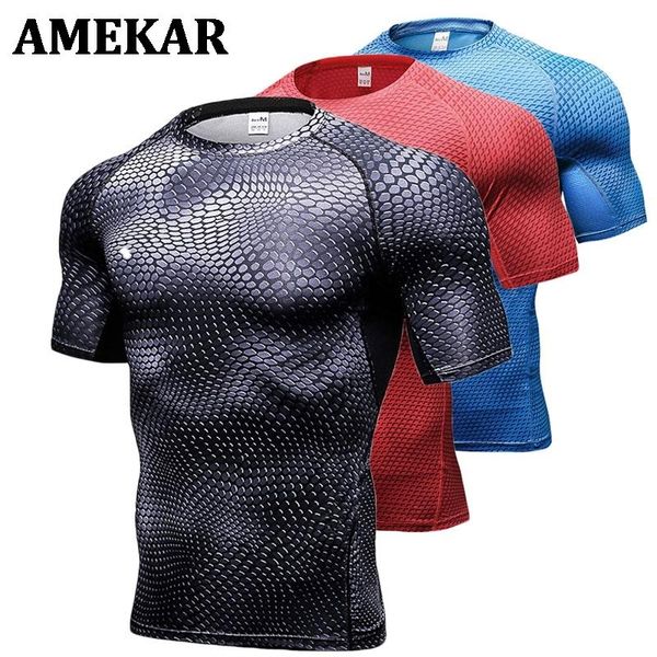 men's t-shirts quick dry workout running shirt compression fitness breathable gym clothing rashguard male sport shirts men, White;black
men's t-shirts quick dry workout running shirt compression fitness breathable gym clothing rashguard male sport shirts men, White;black