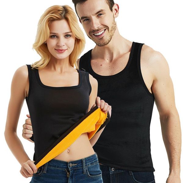 men' tank warm vest for man keep underwear men winter thermo shaping large size male comfortable with velvet couples, White;black
men' tank warm vest for man keep underwear men winter thermo shaping large size male comfortable with velvet couples, White;black