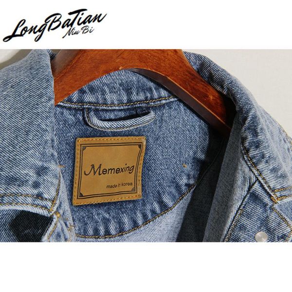 women's jackets spring korean loose big pocket elastic waist denim women coat chaqueta mujer vintage short jeans jacket female outerwea, Black;brown
women's jackets spring korean loose big pocket elastic waist denim women coat chaqueta mujer vintage short jeans jacket female outerwea, Black;brown