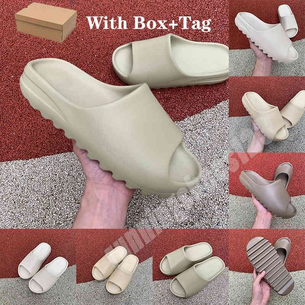 with box fashion slipper slide runner shoes orange pure resin green enfora soot earth brown bone triple black ararat men women sandals us 4- 
with box fashion slipper slide runner shoes orange pure resin green enfora soot earth brown bone triple black ararat men women sandals us 4-