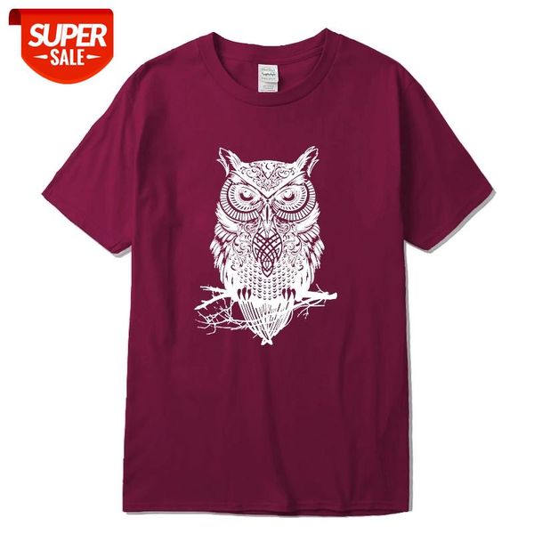 men's tshirt new fashion summer short sleeve cotton casual short sleeve o-neck loose owl printed for men tees #wy96, White;black
men's tshirt new fashion summer short sleeve cotton casual short sleeve o-neck loose owl printed for men tees #wy96, White;black