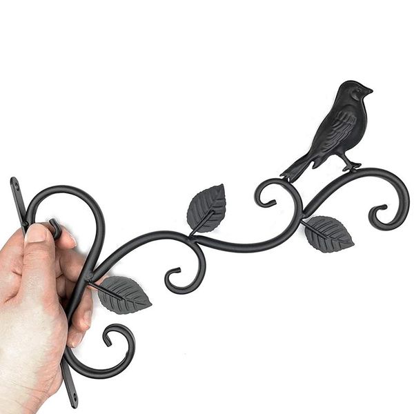 hooks & rails wall hook hanging plant bracket 2 pack 11.8inch iron bird feeders hanger for flower baskets, feeders,street lights
hooks & rails wall hook hanging plant bracket 2 pack 11.8inch iron bird feeders hanger for flower baskets, feeders,street lights