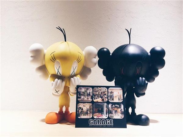 selling 20cm 0.5kg originalfake k a w s companion very cute tweety toy for original box action figure model decorations kids gift 
selling 20cm 0.5kg originalfake k a w s companion very cute tweety toy for original box action figure model decorations kids gift