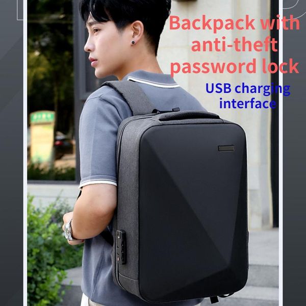 backpack men's women's leisure anti-theft password lock schoolbag large capacity notebook bag fashion business computer
backpack men's women's leisure anti-theft password lock schoolbag large capacity notebook bag fashion business computer