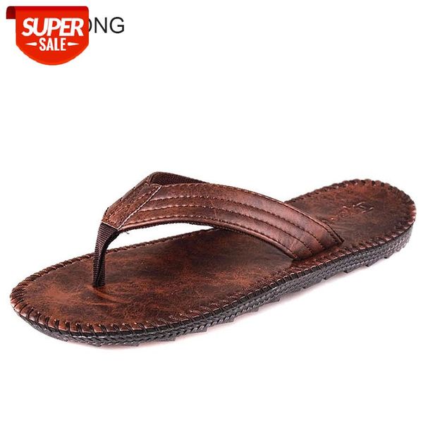 lcizrong summer leather beach flip flops men fashion sewing style slippers beach non-slip slippers zapatos hombre #mv7e, Black
lcizrong summer leather beach flip flops men fashion sewing style slippers beach non-slip slippers zapatos hombre #mv7e, Black