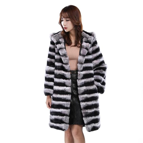 women's fur & faux 2021 fashion coat full sleeves with hat imported stripes natural 100% genuine rex, Black
women's fur & faux 2021 fashion coat full sleeves with hat imported stripes natural 100% genuine rex, Black