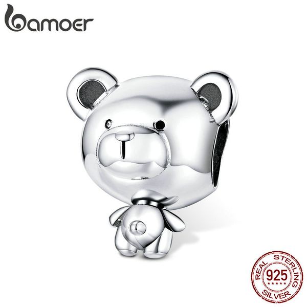 bamoer bear toy beads for women jewelry making 925 sterling silver fashion diy jewelry charm for original bracelet 2020 scc1502 q0531, Black
bamoer bear toy beads for women jewelry making 925 sterling silver fashion diy jewelry charm for original bracelet 2020 scc1502 q0531, Black