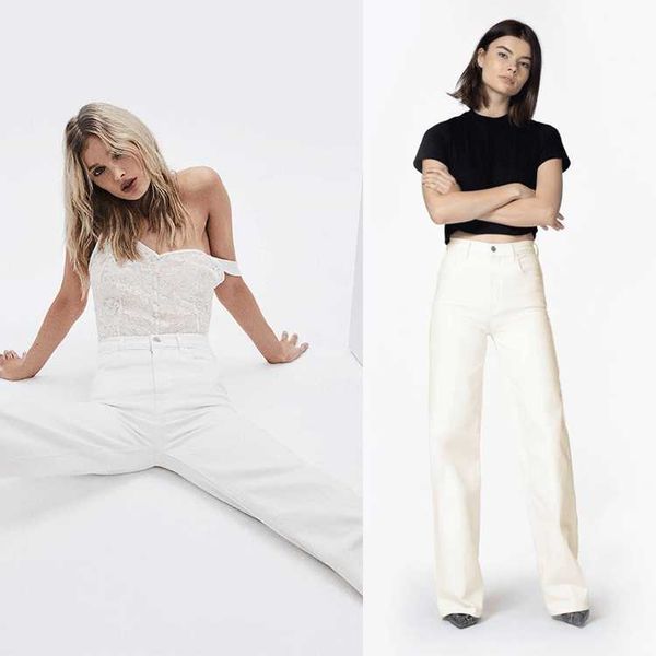 women's jeans 2020 spring and summer new jb ultra high waist straight tube wide leg white denim pants women, Blue
women's jeans 2020 spring and summer new jb ultra high waist straight tube wide leg white denim pants women, Blue