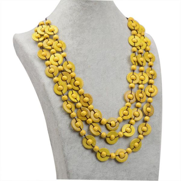 chokers ethnic style multi-layer beaded coconut shell necklace tribal female jewelry boho halloween gothic necklaces for women, Golden;silver
chokers ethnic style multi-layer beaded coconut shell necklace tribal female jewelry boho halloween gothic necklaces for women, Golden;silver