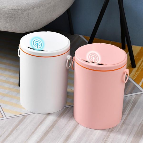 waste bins 16l smart sensor trash can household automatic induction bin kitchen garbage toilet bathroom large-capacity