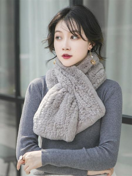 scarves winter women real rex fur scarf knitted warm beige pink soft genuine ring muffler, Blue;gray
scarves winter women real rex fur scarf knitted warm beige pink soft genuine ring muffler, Blue;gray